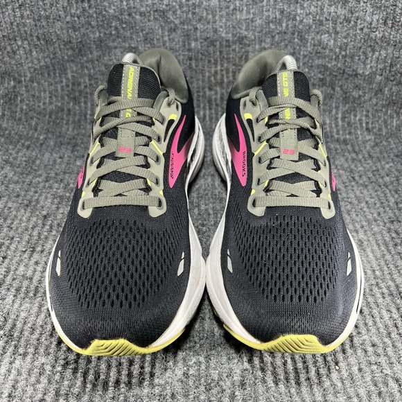 Brooks Adrenaline GTS 23 Women's Size 9.5 Neon Coral Black Shoes‎ 1203811D037 - Picture 3 of 13
